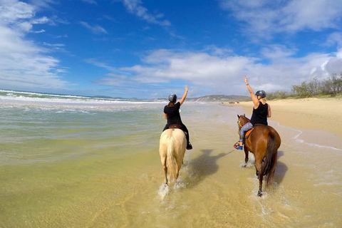 Ubud: Horse Riding, Zip-Line Tour & Manuaba Waterfall Tour Zip-Line Adventure & Manuaba Waterfall Tour