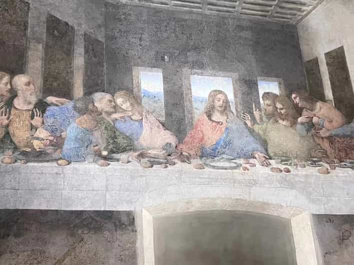 Milan La Cène de Léonard de Vinci billet d