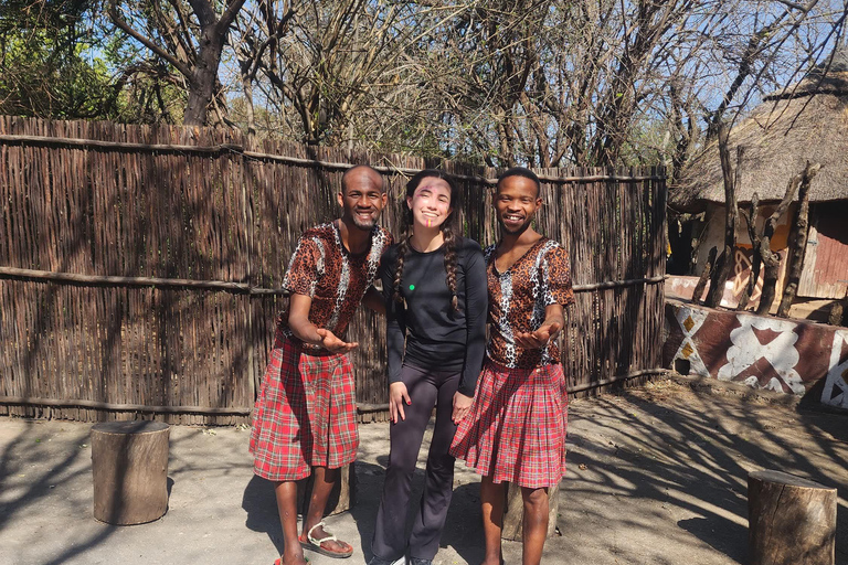 From Johannesburg: Lesedi Cultural Village Tour with Buffet
