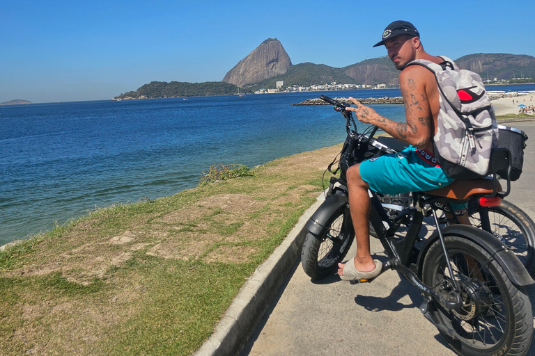 Tour guiado en E-Bike por el Centro Histórico de Río hasta Ipanema