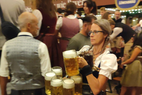 Oktoberfest Experience in Munich: Sightseeing Tour with Bavarian Beer and Food