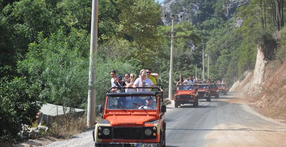 Antalya: Jeep Safari and Quad or Buggy Safari Combo Tour