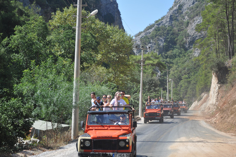 Antalya: Jeep Safari and Quad or Buggy Safari Combo Tour