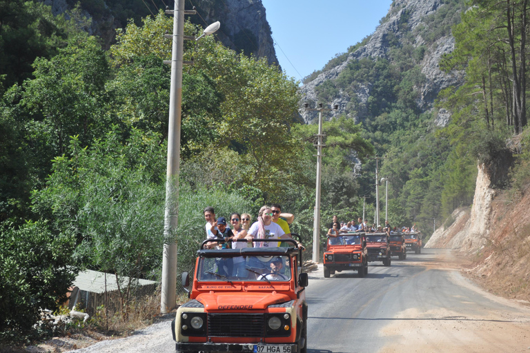 Antalya: Jeep Safari and Quad or Buggy Safari Combo Tour