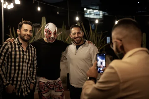 Mexico City: Lucha Libre ja Meet and Greet, Mezcal, Snacks