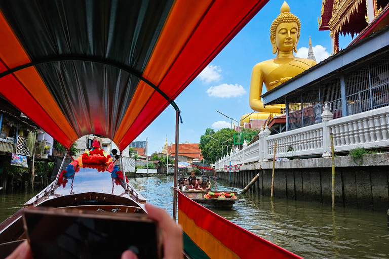 Bangkok : Hidden Canal Tour & Longtail Boat Experience Small Group Tour
