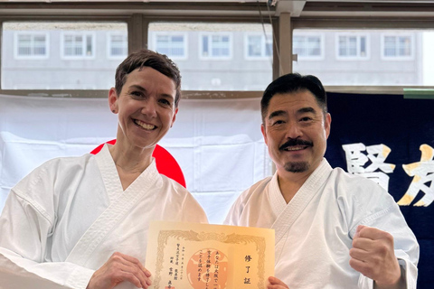 Samurai Karate Experience in Osaka – English-Friendly Class