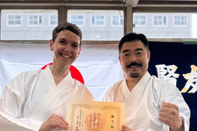 Samurai Karate Experience in Osaka – English-Friendly Class
