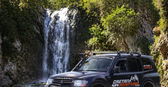 Chania: The Waterfall Safari – 4x4 Off-Road Adventure