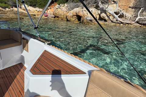 Mandelieu-la-Napoule: Luxury Boat Rental Without a License Mandelieu - 8-hour luxury boat rental without a license (6 people)