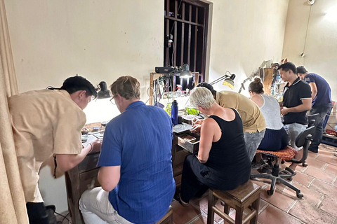 Traditional Silversmith Workshop in Hanoi