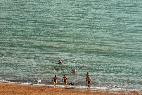 From Baku: Bilgah Beach Overnight Camping Trip with BBQ