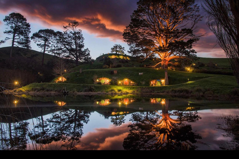 Auckland: Hobbiton& Waitomo private Tour with Hotel Pickup