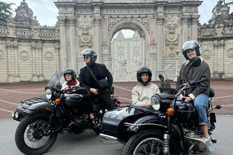 Istanbul:Sidecar Tour, Highlights,Hidden Gems & 2 Continents
