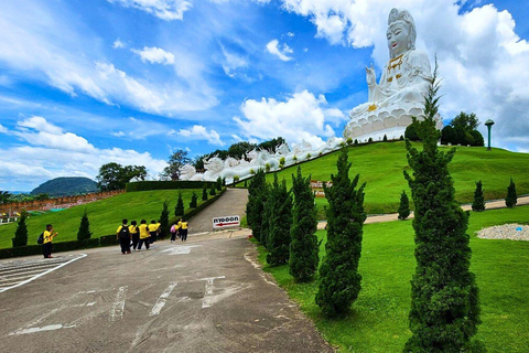 Chiang Mai: Templos do Buda Branco, Azul e Grande em Chiang Rai