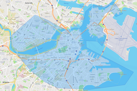 Washington Downtown: Transfer privado de ida e volta de/para DCAUm sentido do centro de Washington para DCA