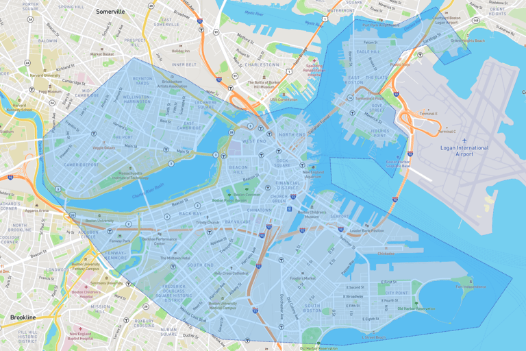 Washington Downtown: Transfer privado de ida e volta de/para DCAUm sentido do centro de Washington para DCA