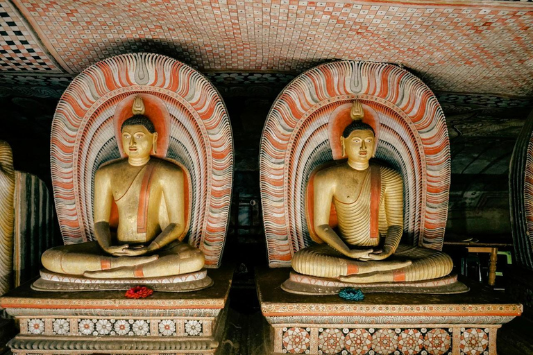 Kandy to Negombo: Sigiriya & Dambulla Day Trip