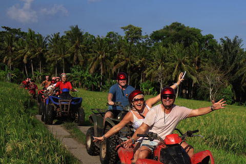 Ubud: Jungle ATV Adventure with Barong Cave & Rice Fields