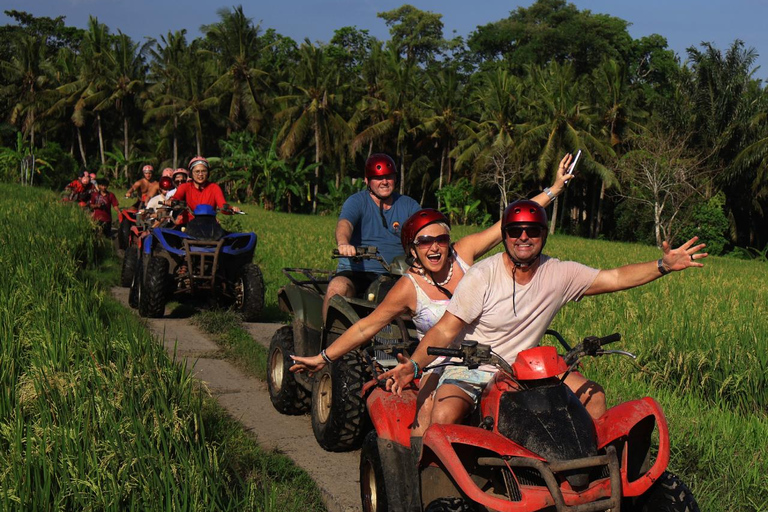 Ubud: Jungle ATV Adventure with Barong Cave & Rice Fields