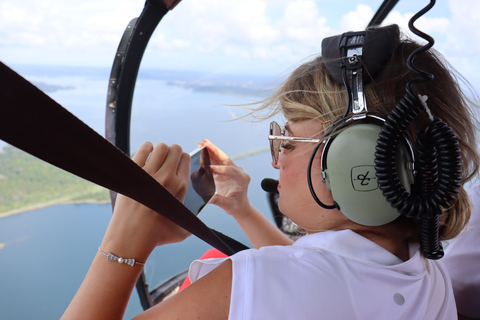 Panama City: Helicopter Tour Over the Panama Canal