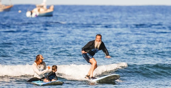 Lahaina: Private 2-Hour Surf Lessons for All Ages