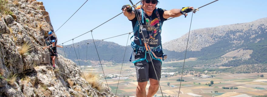 De Grenade: Montez la 'Via Ferrata John Hogbin' de Zafarraya