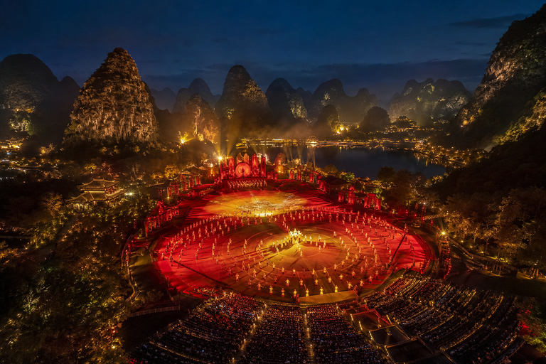 Yangshuo: Impress Liu Sanjie or Guilin Romance Live Show Impression Liu Sanjie B1 Ticket + Private Transfer