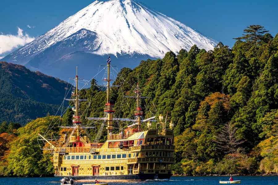 Von Tokio aus: Hakone Cruise & Mt. Fuji 5th Station Tagestour. Foto: GetYourGuide