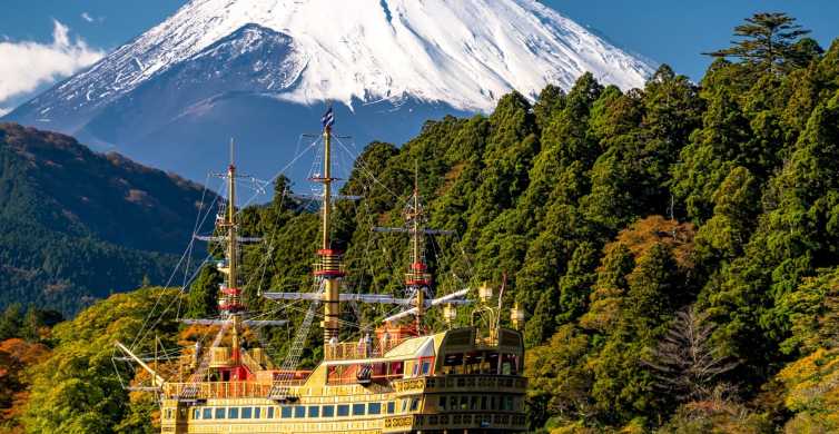Da Tokyo: Crociera ad Hakone ed escursione di un giorno alla quinta stazione del Monte Fuji