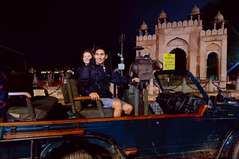 Jaipur : Safári noturno do patrimônio cigano abertoConheça Jaipur à noite