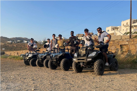 Mykonos: Rent an ATV/QUAD 450cc and explore hidden gemsMykonos : Louez un quad/QUAD 450cc et explorez les joyaux cachés.