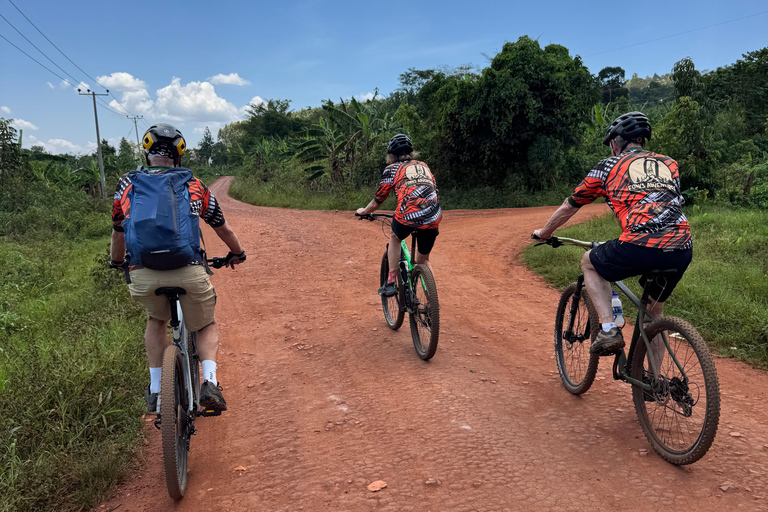 Kampala: Mountain Bike Tour - 3 hours 4 hrs MTB Bike tour across lake Victoria peninsula
