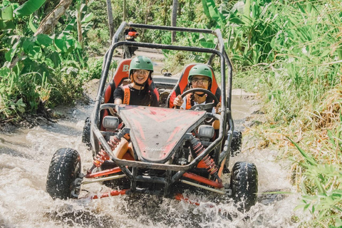 Ubud: 5-Terrain Buggy Adventure with Cave, River & Lunch Single Buggy: 1 Person per Buggy