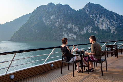 From Hanoi: Visit Ha Long Bay 3 Days With A 5-Star Cruise Private Tour & Private Car Transfer With A Luxury Cruise