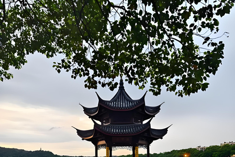 Hangzhou: Tea, Fan, and West Lake with Pagoda Visit