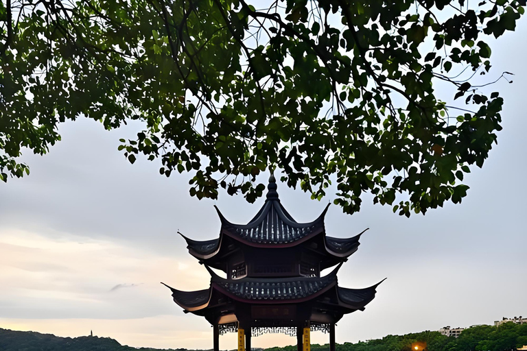 Hangzhou: Tea, Fan, and West Lake with Pagoda Visit