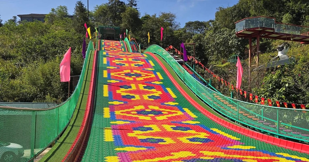 Sa Pa: Rainbow slide, Alpine coaster, Moana, Viettrekking