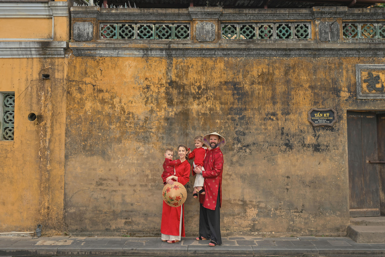 Hoi An: Traditional Costume Rental, Makeup & Photoshoot Professional Hair & Makeup Styling