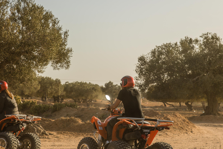 Djerba 1H30 Quad fahren