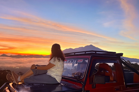 Mount Batur Sunrise Jeep 4WD Adventures – Flexible Options Sunrise Jeep Adventure with Flexible Options – Pickup Hotel