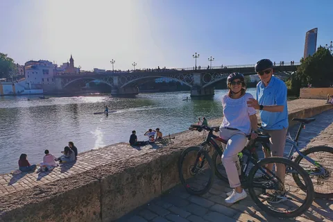 Visite privée à vélo avec visite guidée de l'Alcazar sans billet