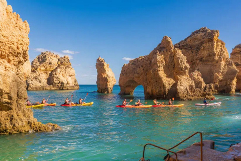 Au départ de Lisbonne : Algarve, grotte marine de Benagil et visite d&#039;une jounée à Lagos