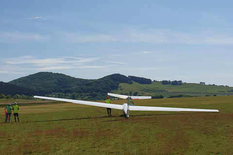 Brasov: Experiencia de vuelo en planeador en el aeródromo de Sanpetru