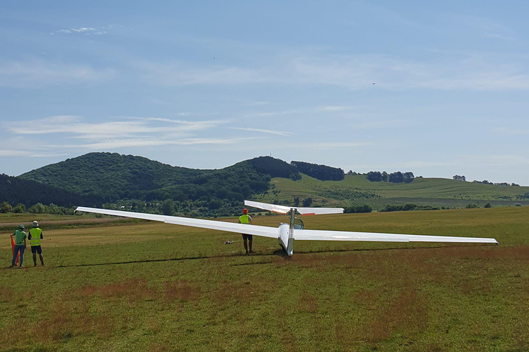 Brasov: Experiencia de vuelo en planeador en el aeródromo de Sanpetru