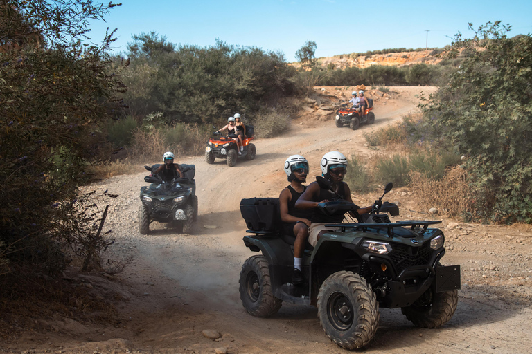 From Heraklion: Quad Safari Wild Crete Evening Tour