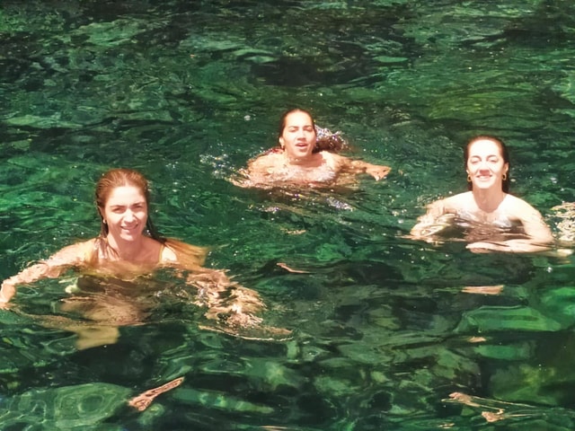 Aci Trezza private boat tour: swim caves,dinner Sicily home.