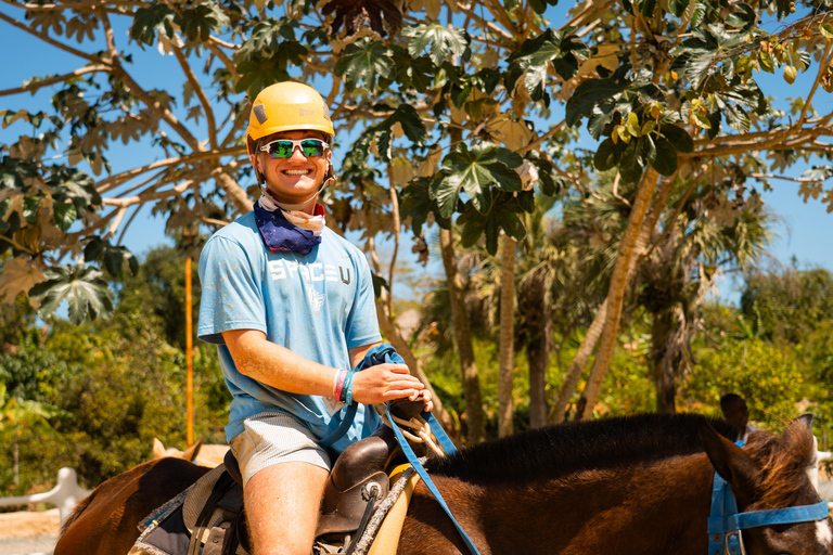 Punta Cana: Quad, Zipline or Horseback Combo + Cenote Swim Quad Bike + Horseback Riding & Cenote