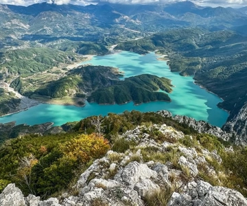 From Tirana: Bovilla Lake & Gamti Mountain Hiking Tour