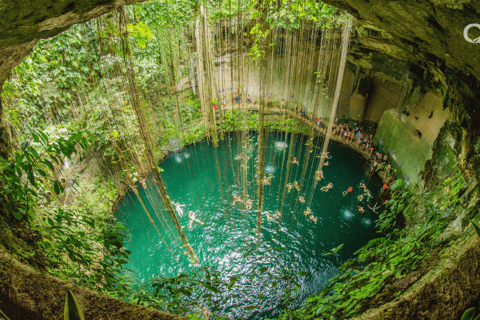 Chichen Itza und 2 Cenoten Inklusive Eintrittsgelder Ikkil und HubikuAusländer mit Tickets inklusive